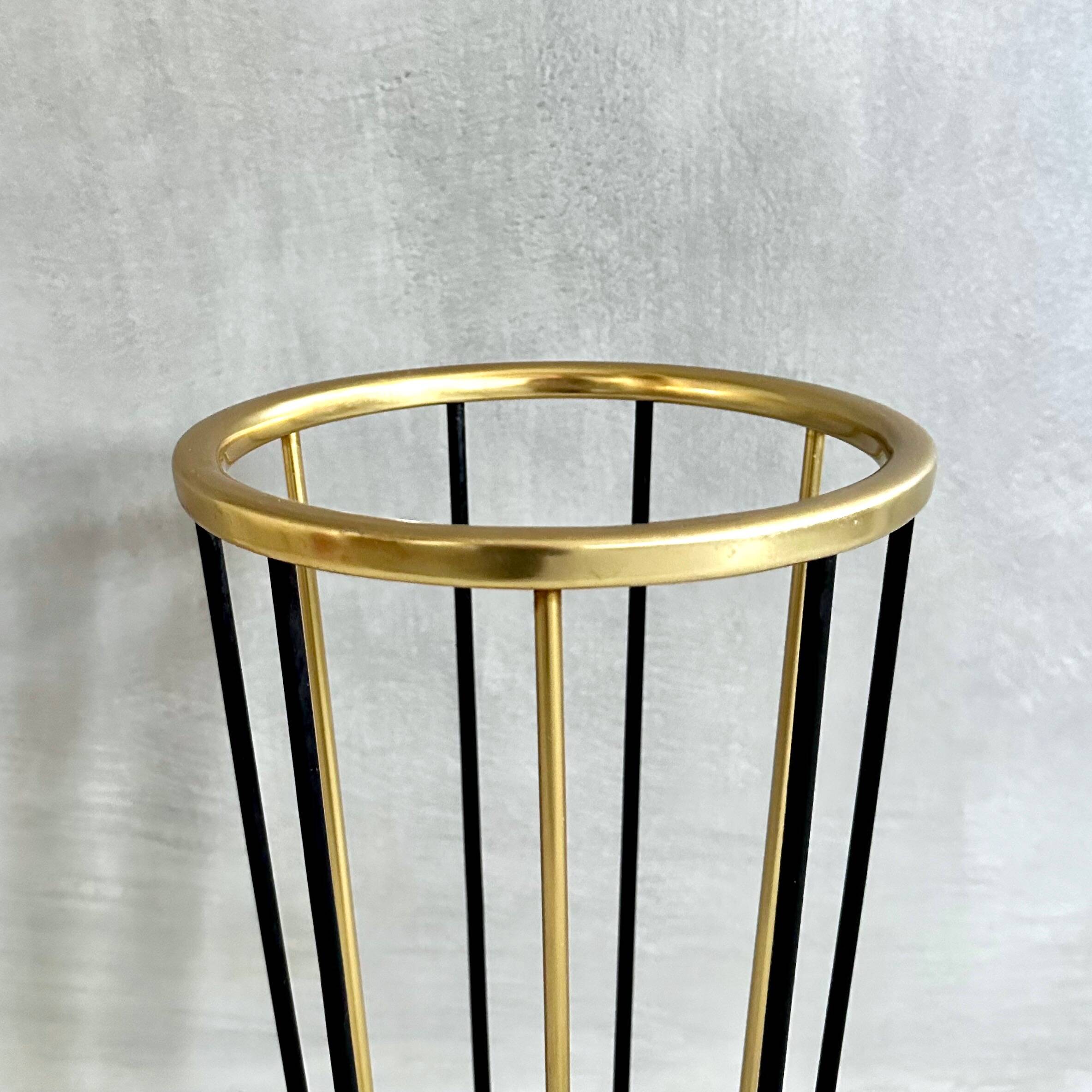 Porte-parapluie vintage des années 1960, style Mid-Century Modern