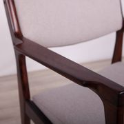 Rosewood Armchairs by Erik Buch for Ørum Møbelfabrik, 1960s, Set of 4