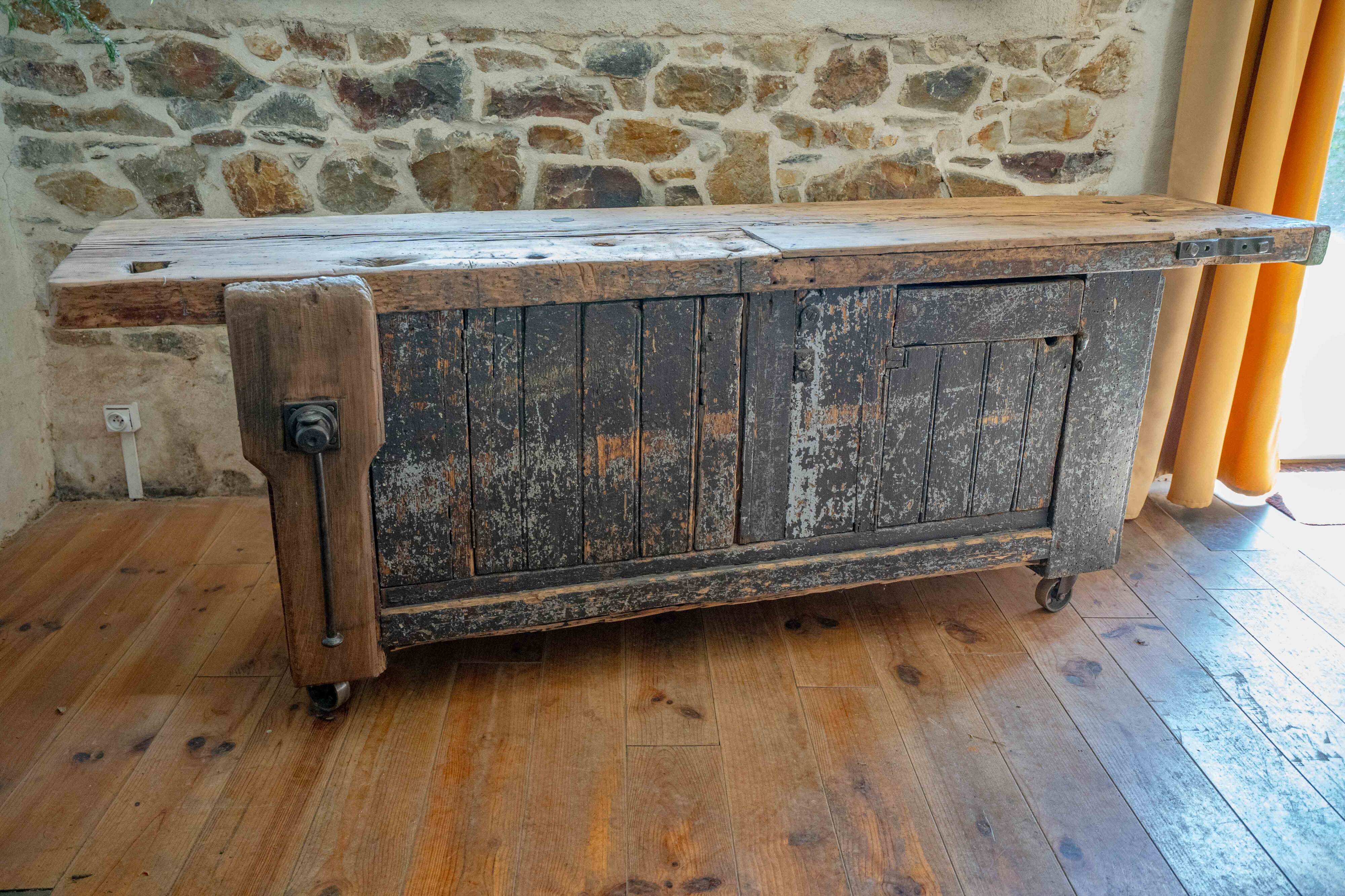 Restored old blacksmith's workshop