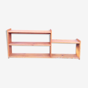 Etagere murale en bois style scandinave