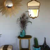 Golden baroque mirror