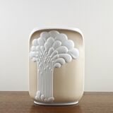 Syrakus vase in two-tone porcelain by Manfred Frey for Kaiser, Germany 1960's