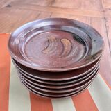 60s plates “wild herbs”