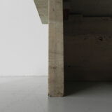 Travertine coffee table