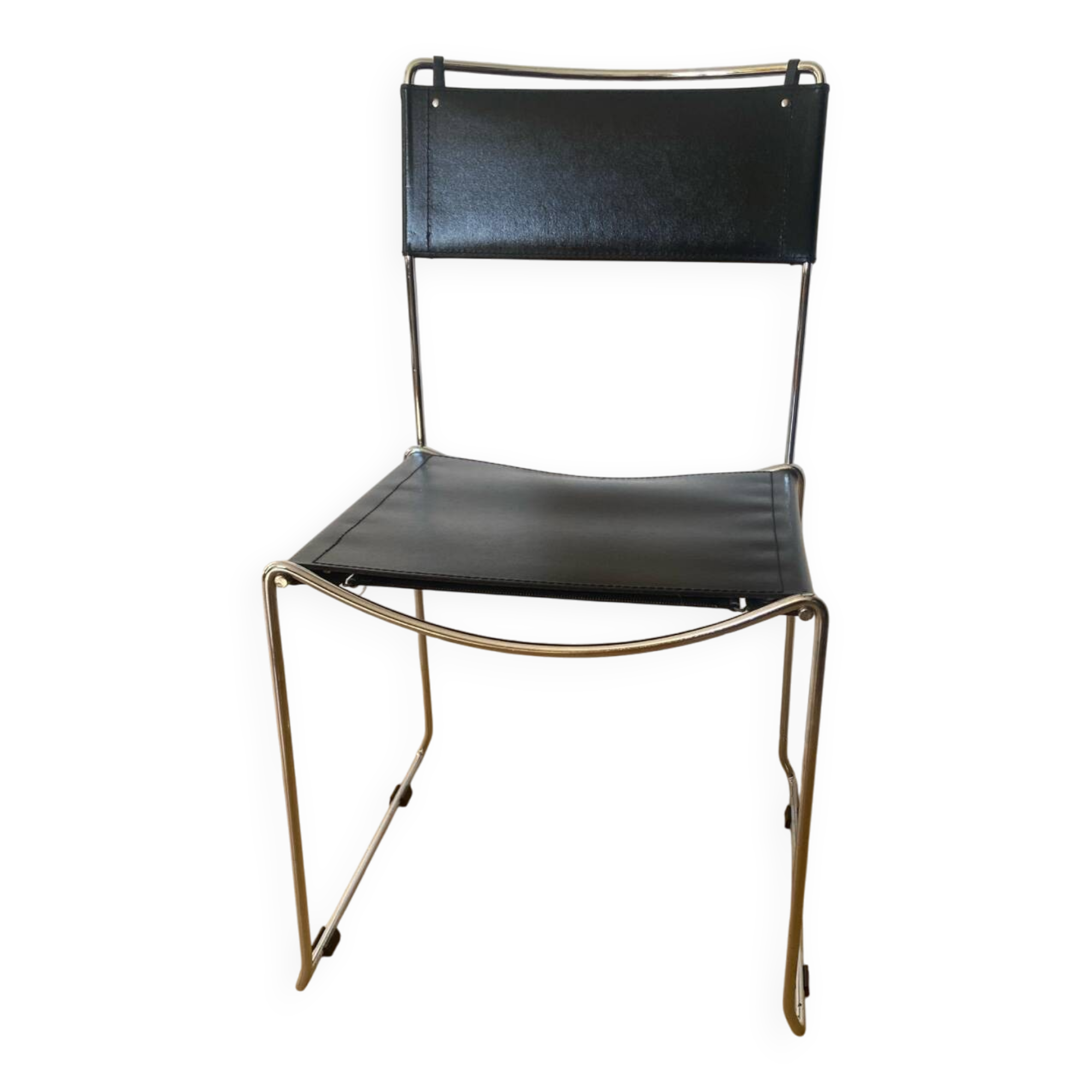 2 chaises vintage design italien