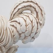 A colorful figurine of a Rooster, Made in Italy