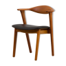 Erik Kirkegaard Danish solid teak chair 1950s