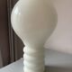Vintage 70s “bubble” lamp, white glass