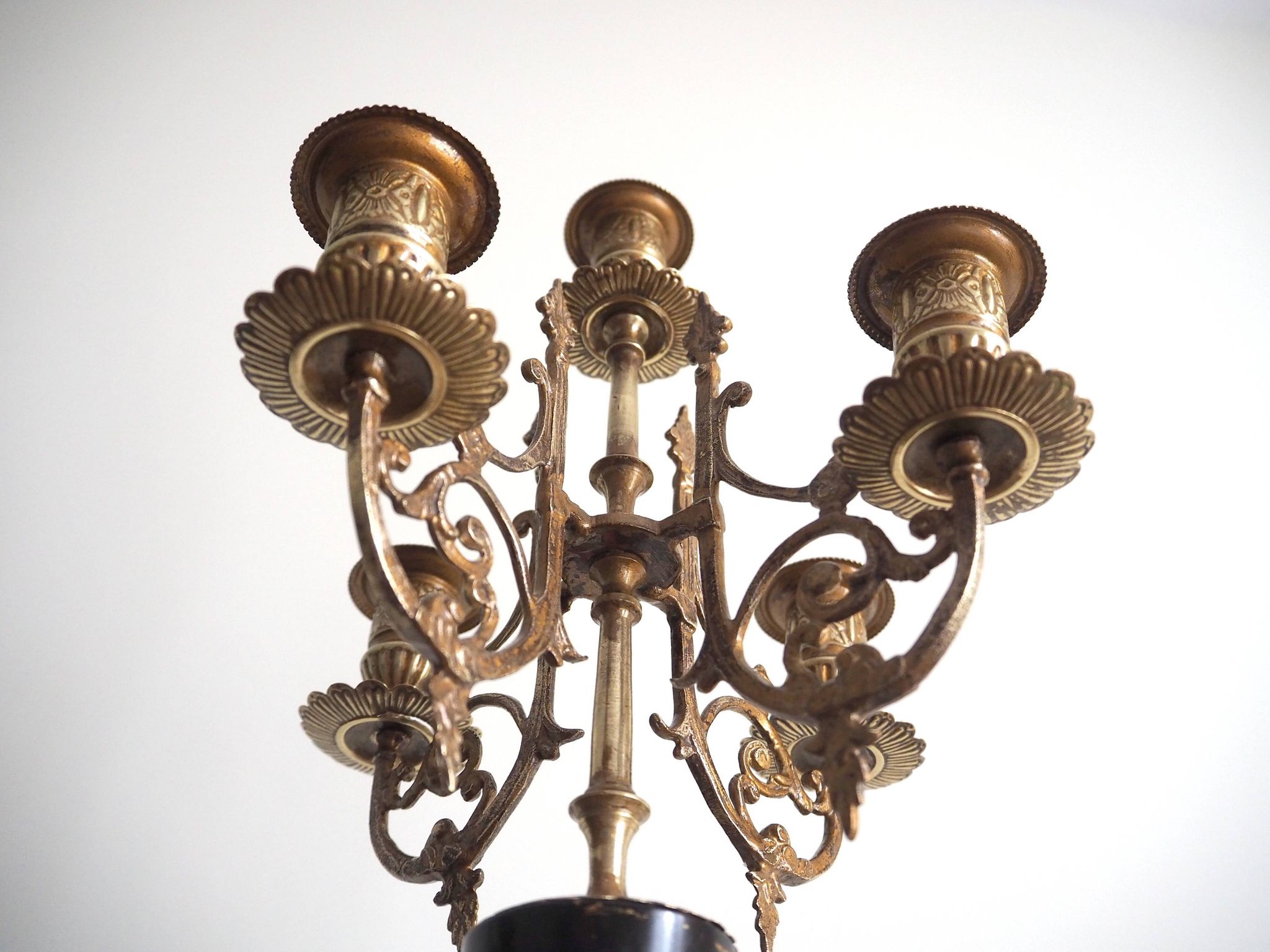Chandelier 5 feux style Napoléon III