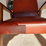 fauteuil bas, style scandinave