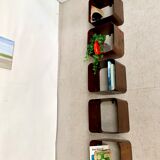 Etagères spatiales boîtes murale 1970 Belgique