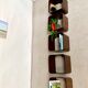 Space shelves boxes murale 1970 Belgium