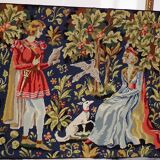 Large Needlepoint Canvas Tapestry - Margot de Paris - The Let