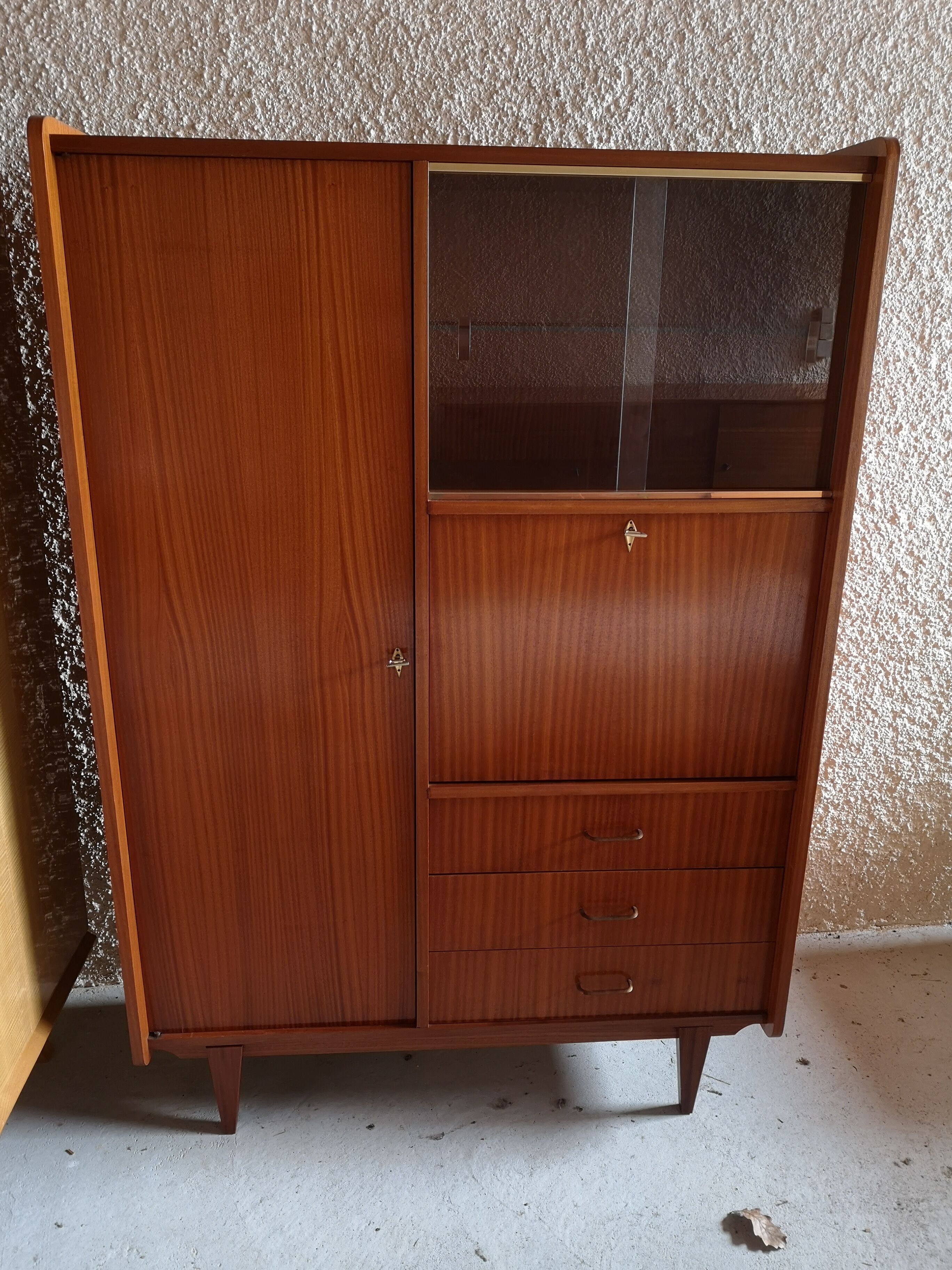Armoire secrétaire vintage