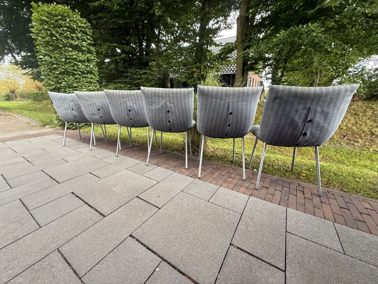 Ligne Roset set of 6 dining chairs