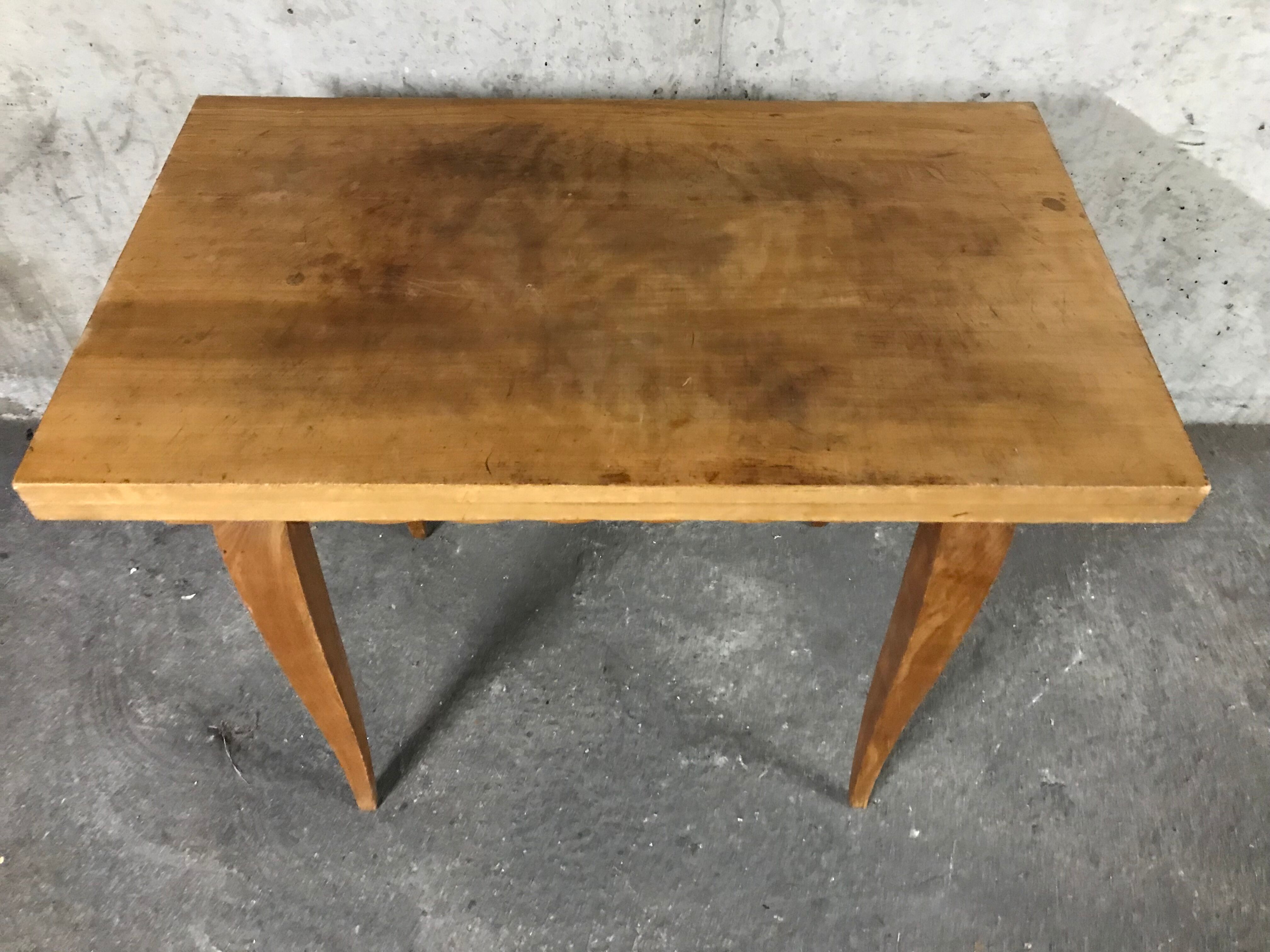 Extensible table art deco