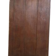 Armoire vitrée ancienne en teck birman