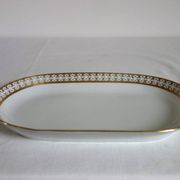 Set of 3 German Kahla Konotz porcelain serving dishes, vintage