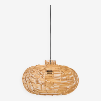 Raffia pendant light