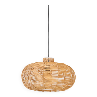 Raffia pendant light