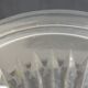 Webb Corbett crystal butter dish / vintage