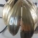 70s metal chandelier