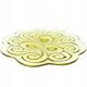 K4R Huta Józefina Assiette Citron ART DÉCO