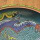 Ancient cloisonné enamel brush rinsing bowl from China.