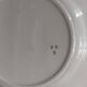 Set of six dessert plates in Badonviller iron earthenware FB year