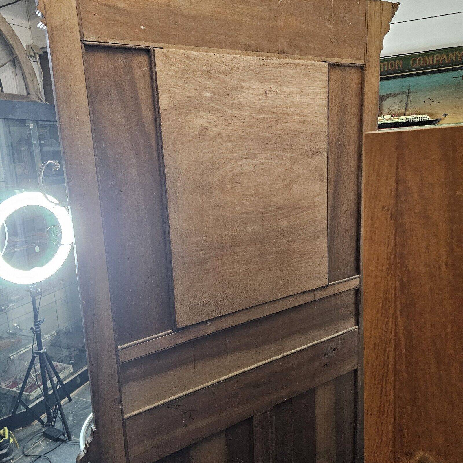 vestiaire avec console en noyer