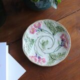Pink flower slip plate