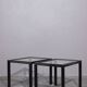 Pair of Pierre Vandel Paris side tables, 1970s