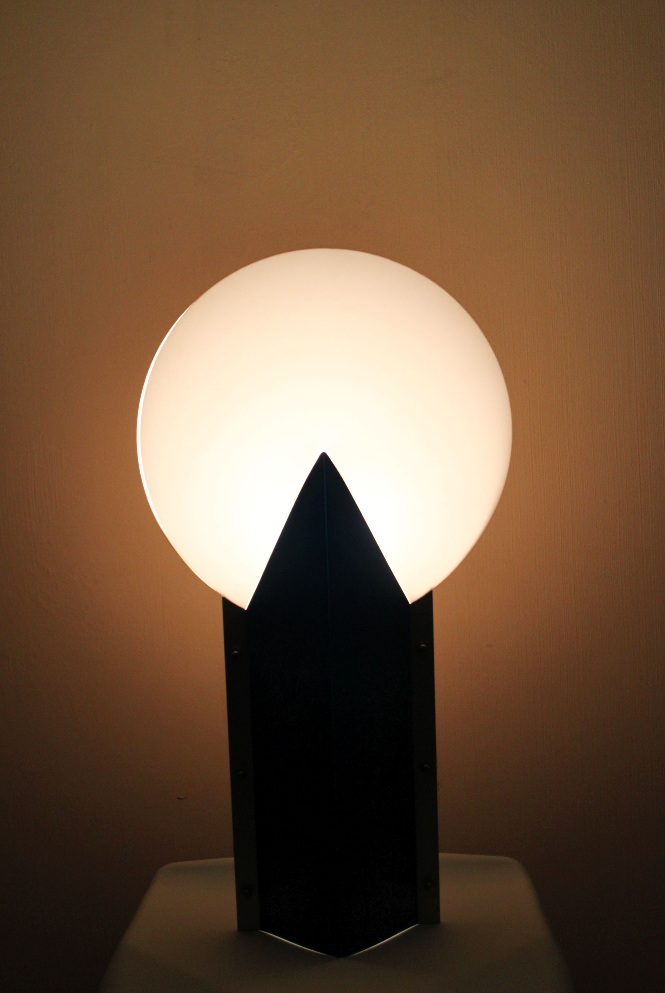 Moon lamp by Samuel Parker for Slamp, Italy, 80's.