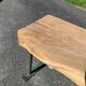 Banc massif industriel années 30