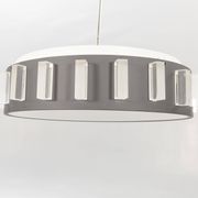 Metal and plexiglass ceiling light Anonymous Sweden 1970