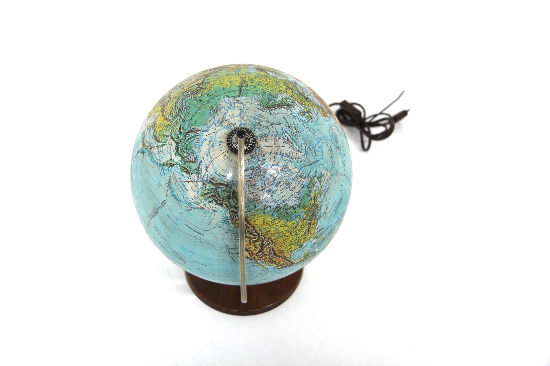Globe terrestre lumineux, "Scan-Globe, 1960"
