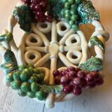 Earthenware slipware basket