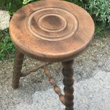 Vintage tripod stool