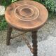Vintage tripod stool