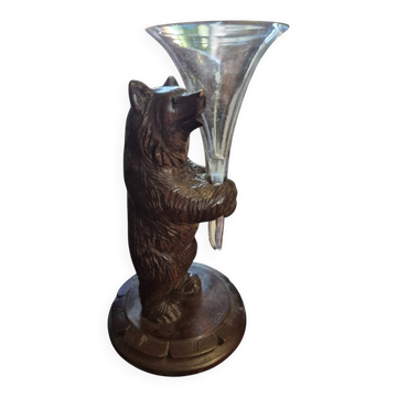 Vase soliflore forêt noire