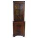Vintage Mahogany Corner Cabinet, Denmark 1970s