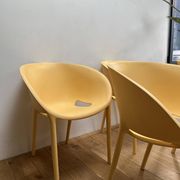 Series of 4 Soft Egg armchairs by Starck for Driade, Italy