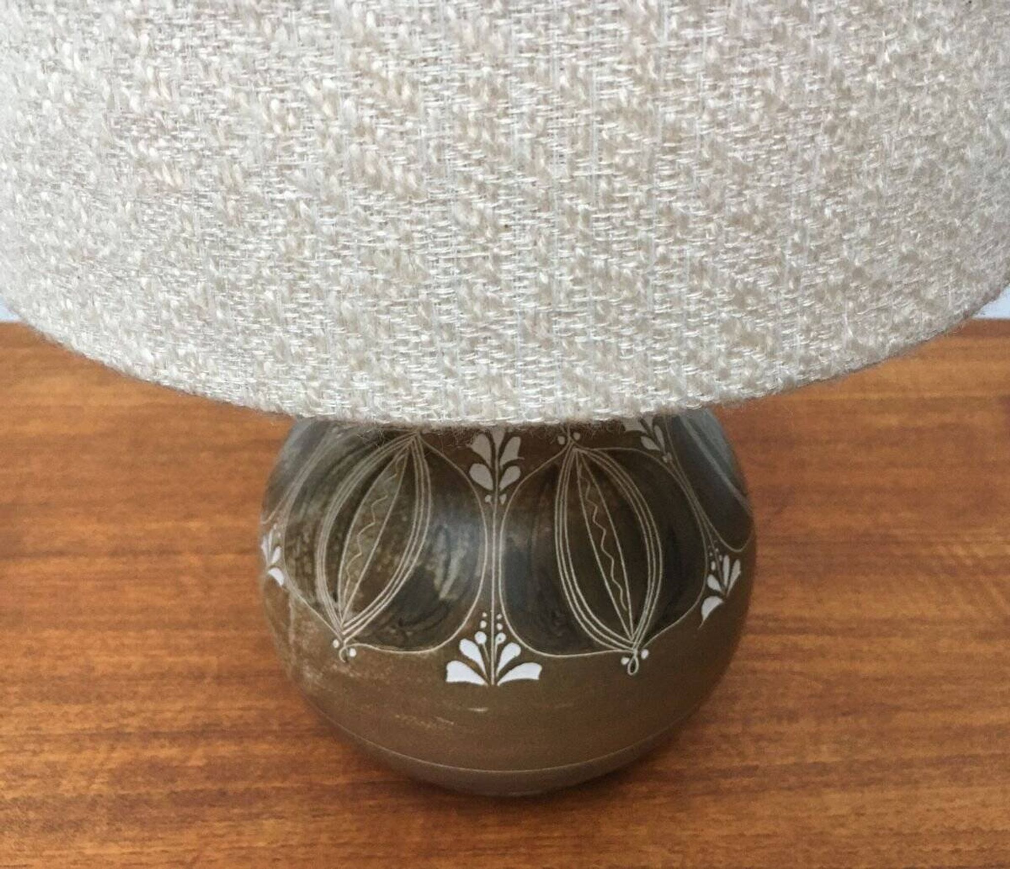 Mid-century German ceramic table lamp by Thoms Keramik.
