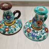Cerart Monaco flower candlesticks