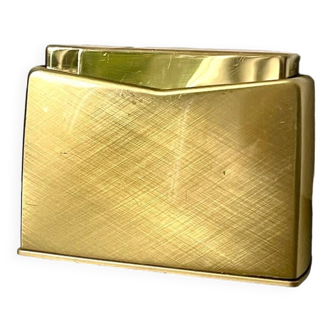 Vintage metal table lighter designed by sigvard bernadotte