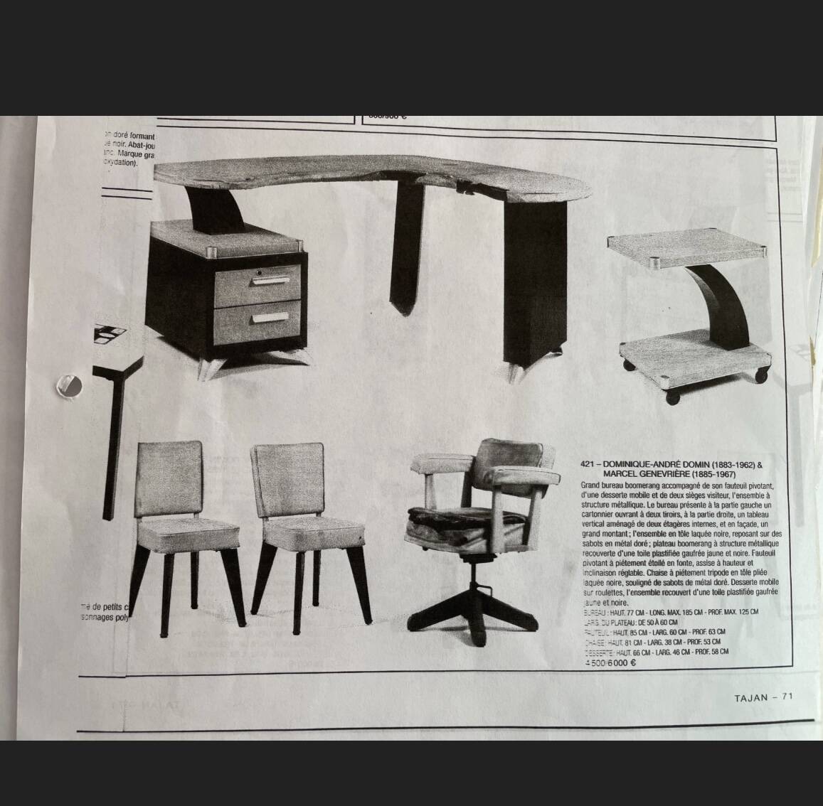 Office of Dominique André Domin and Marcel Genévriere