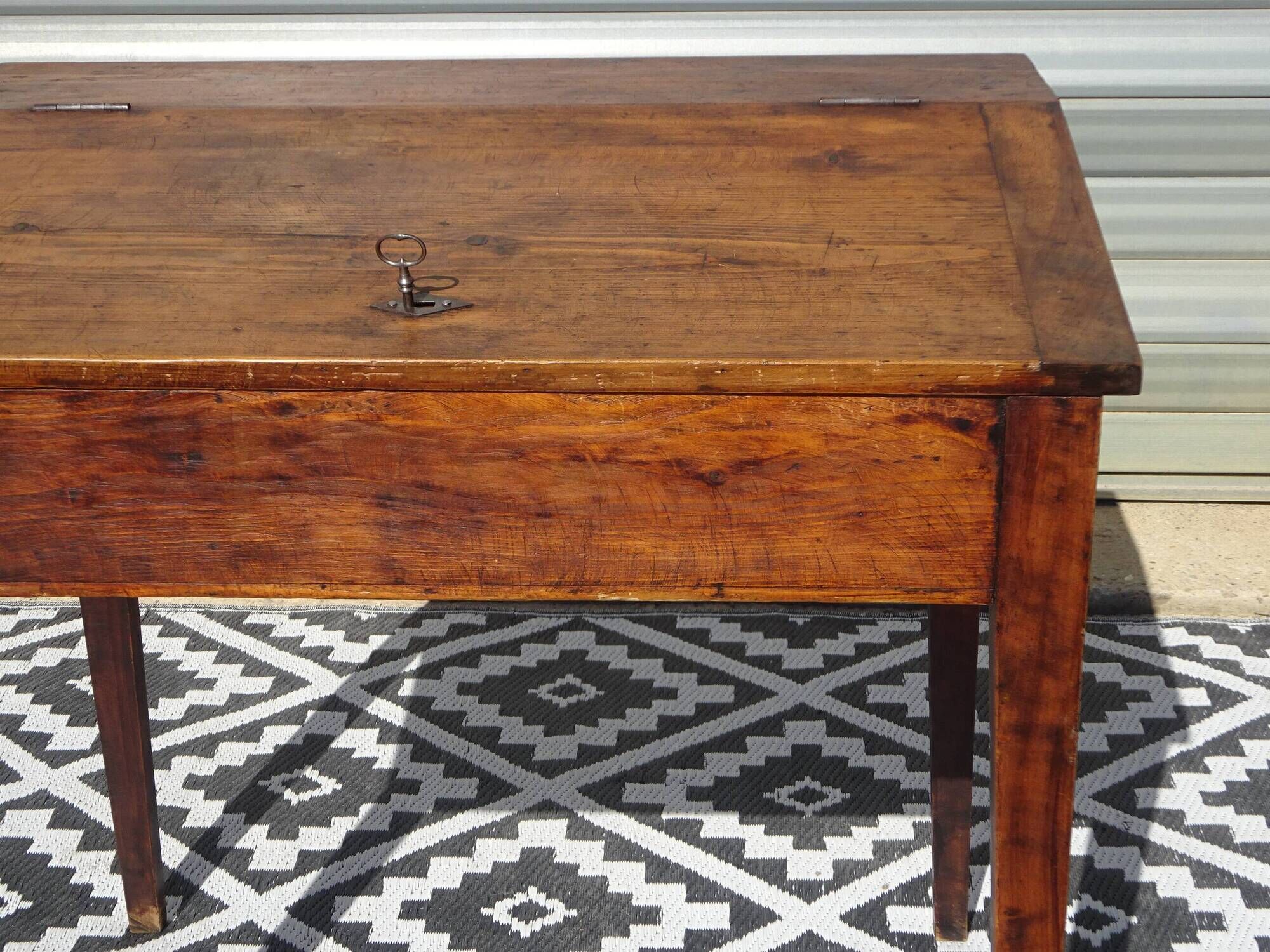 vintage desk with storage