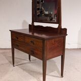 English mahogany dressing table