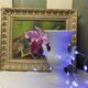 Vintage porcelain amphora vase