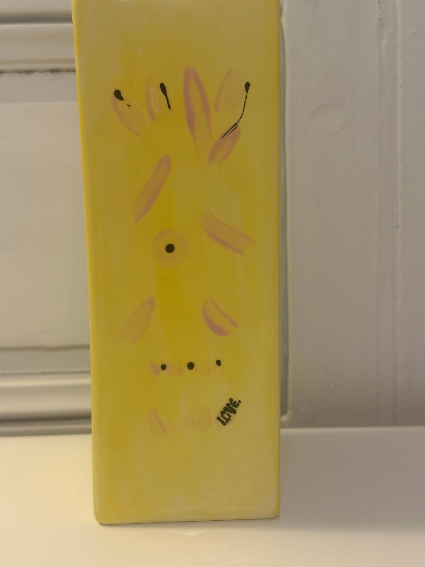Hand-painted vase